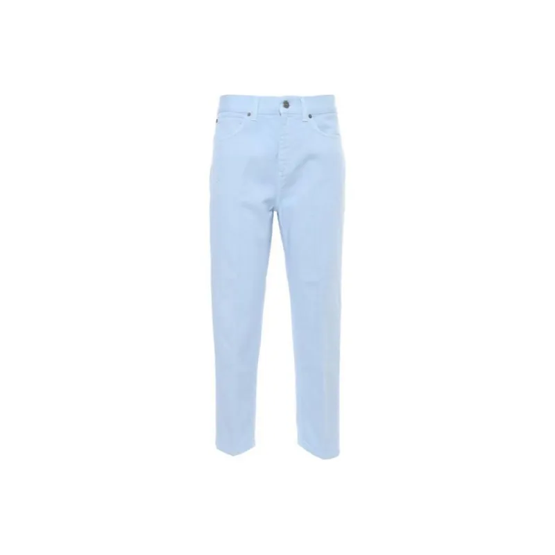 Dondup Carrie Straight Cropped Leg Jeans-0