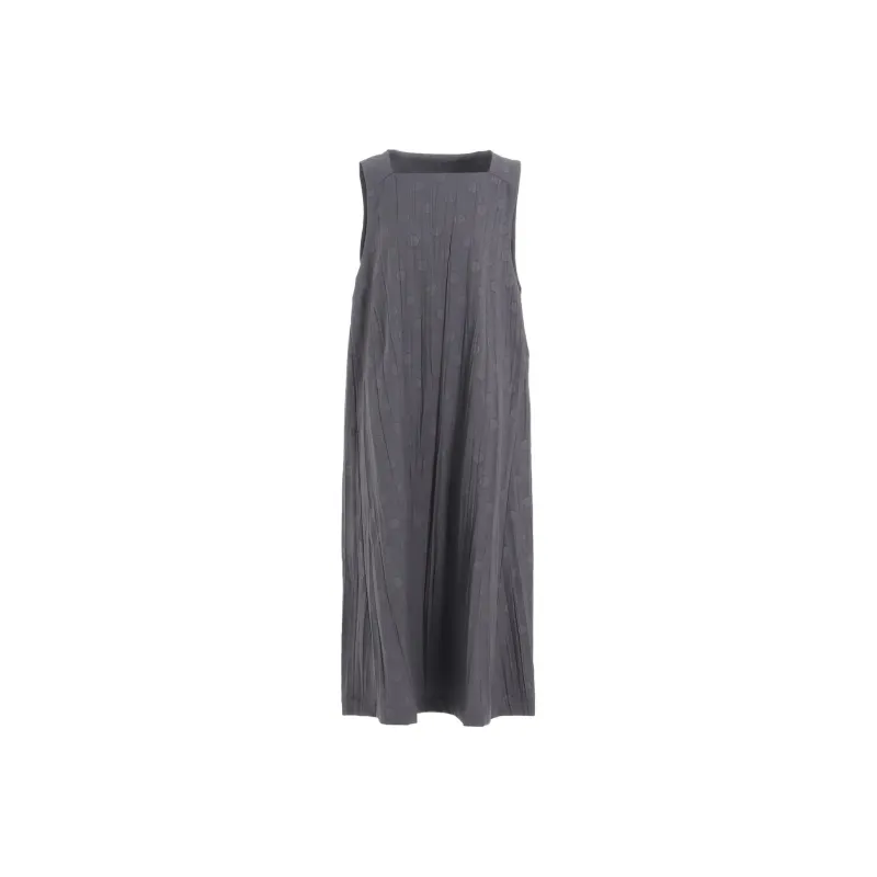 Yohji Yamamoto FW24 Sleeveless Dress Women's Gray-0