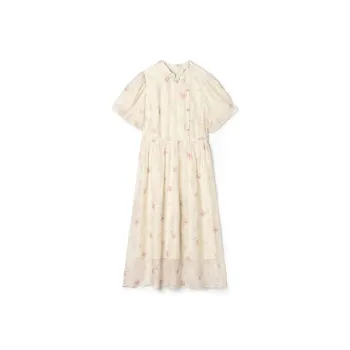 Mapping Short Sleeved Dress Women's