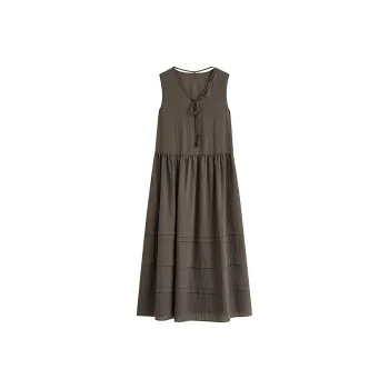 Inman Sleeveless Dress Women's Coffee