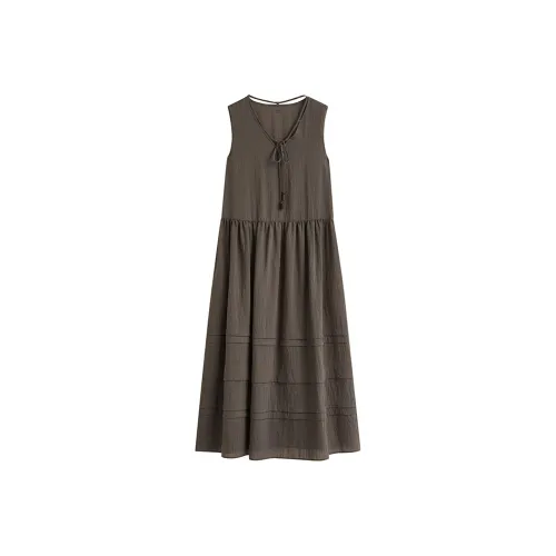 Inman Sleeveless Dress Women's Coffee