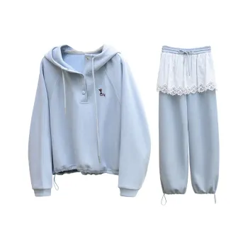 COVER TIME Casual Suit Women's Blue