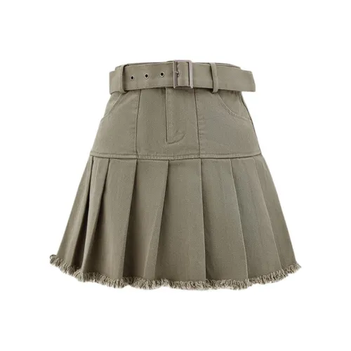 MOUSSY 여성 캐주얼 숏 스커트