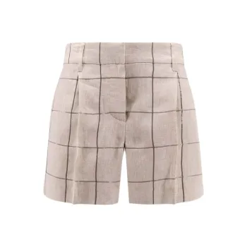 Brunello Cucinelli Plaid Shorts