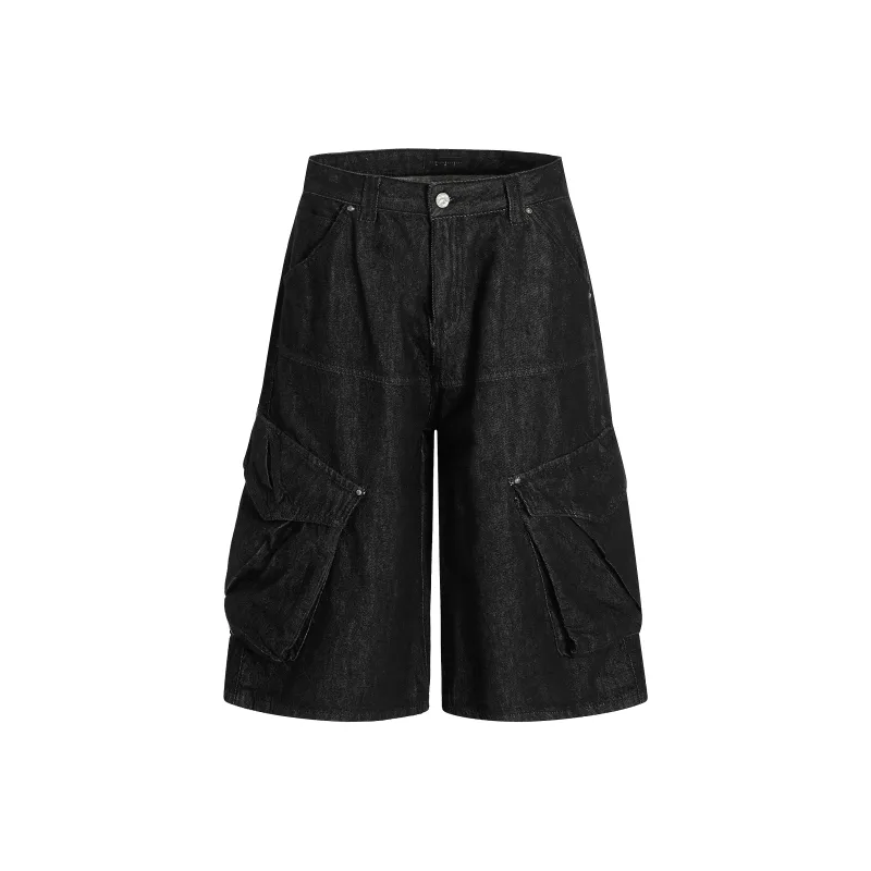 HEIYIXIANSHENG Cargo Shorts Unisex-0