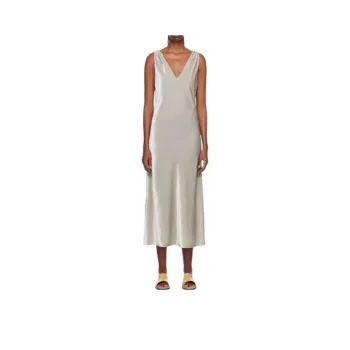 VINCE Sleeveless Dress Women's Silver