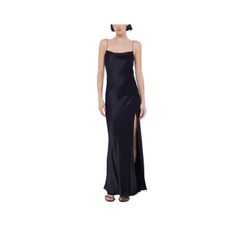 BEC+BRIDGE AYALA COWL MAXI DRESS Slip Dresses Women's BLACK/Black