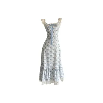 ABBY GODDESS Sleeveless Dress Women's Blue