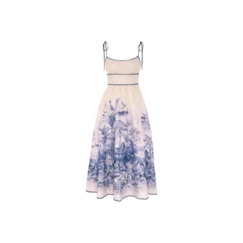 Zimmermann Wylie Floral Printed Picnic Dress