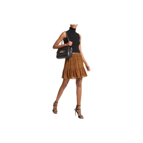 MICHAEL KORS SS23 Casual Short Skirts Women's Yellow