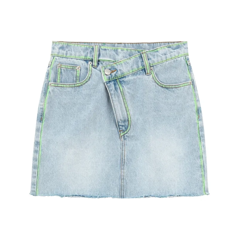 CHUU Denim Short Skirts Women's-3