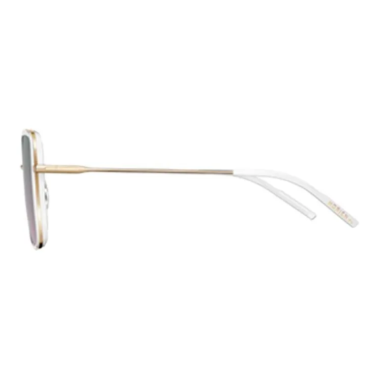 HORIEN Metal And Plastic Square Sunglasses Unisex Multicolor-6
