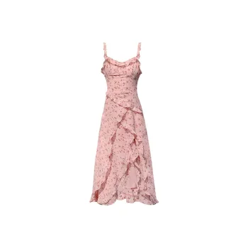 MIMOSA CHUR Slip Dress Women's Multicolor
