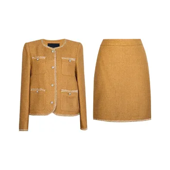 ROEYSHOUSE Skirt Set Women's Light Caramel