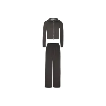 Little Pull Casual Suit Women's Dark Gray