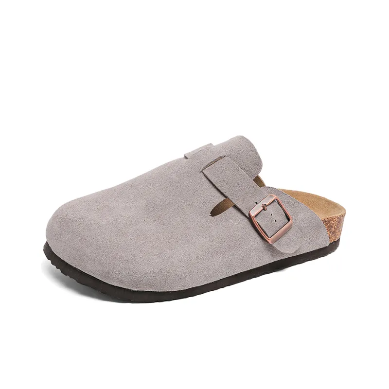 Kaltendin Abrasion Resistant Slip Resistant Closed Toe Slippers Unisex-23