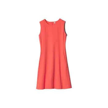 UNIQLO Sleeveless Dress Women's Agate Red