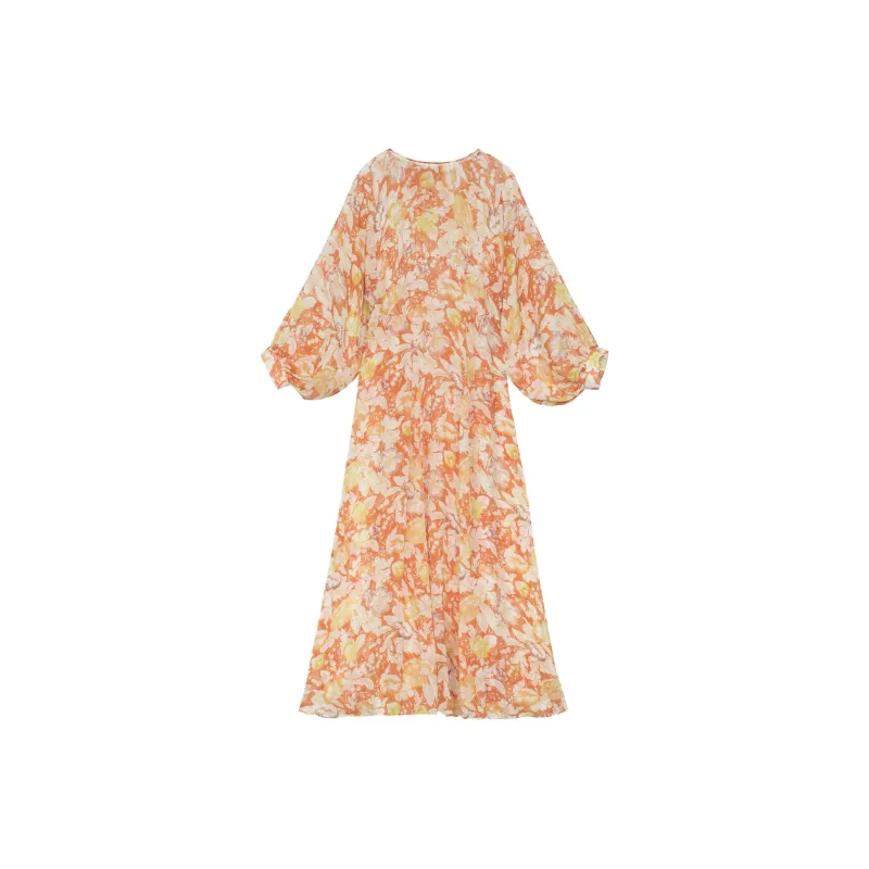 DOEN OLIANA DRESS Long-Sleeved Dresses Women's Multicolor-0