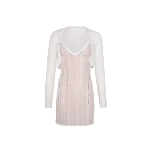 Tiger Mist SOPHA TWO PIECE DRESS Skirt Set Women's White