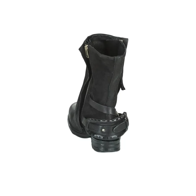 AirStep SAINT EC Ankle Boots 3cm Women's Black-4