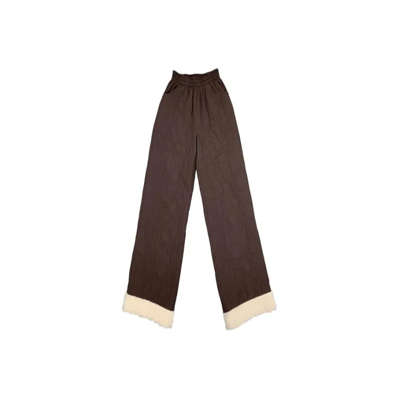 MeiHaoStore Down & Insulated Pants Women's Coffee-0