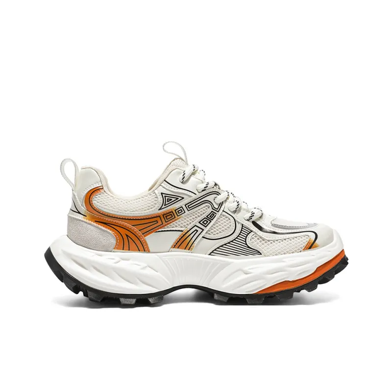 HACKBUTEER Low Top Chunky Sneakers Men's Box Included-4