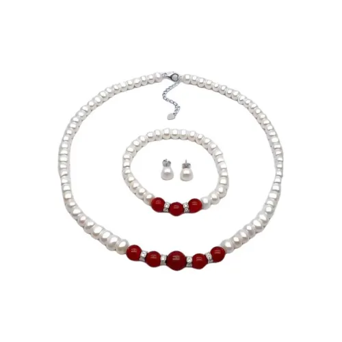 KING TAI SANG Pearl Necklaces Unisex
