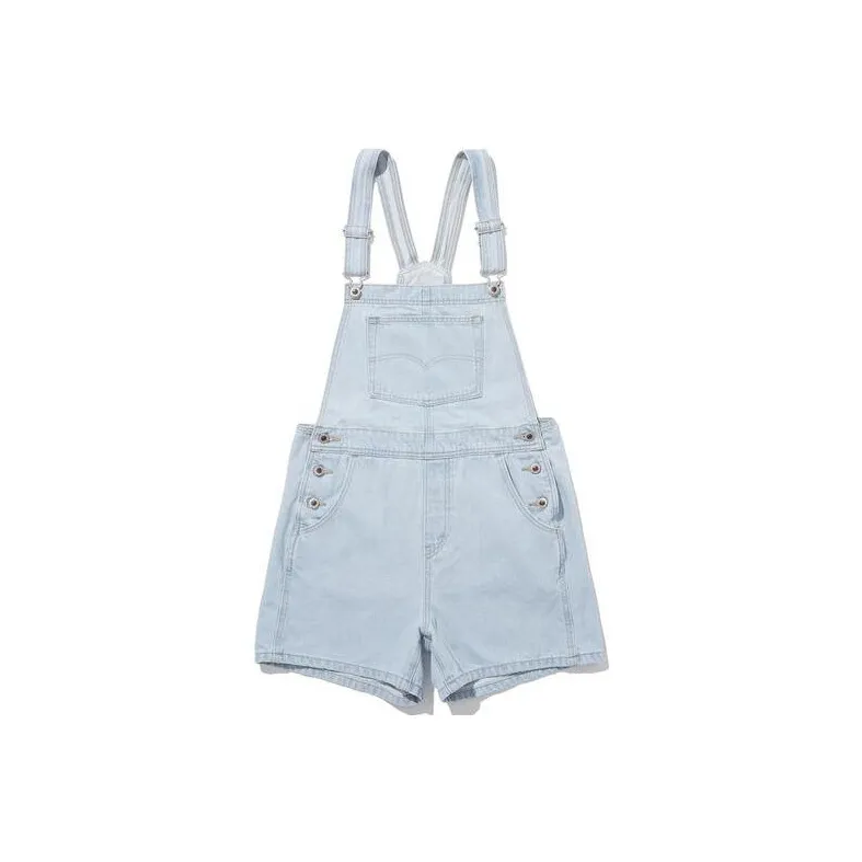 Levis Denim Shorts Women's Light Indigo-0
