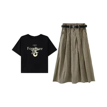 ZCDECO Two Piece Skirt Sets Women's