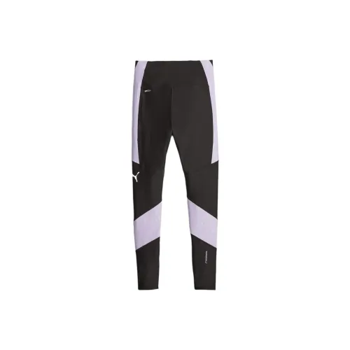 PUMA Sports Pants Women's Purple Black