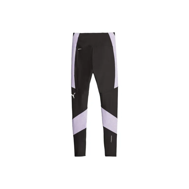 PUMA Sports Pants Women's Purple Black-0