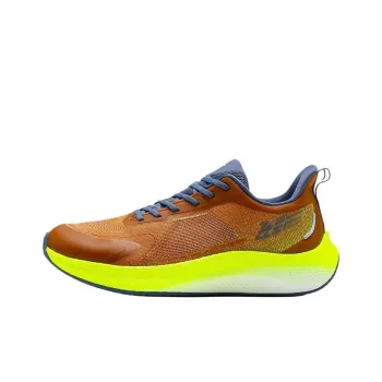 QIAODAN Flying Shadow 3.0 Anti Slip Wear Resistant Low Top Casual Running Shoes Men's Orange