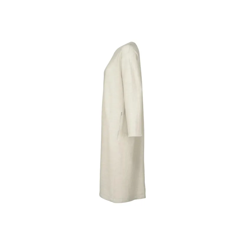 PLEATS PLEASE ISSEY MIYAKE FW24 Long-Sleeved Dresses Women's White-1