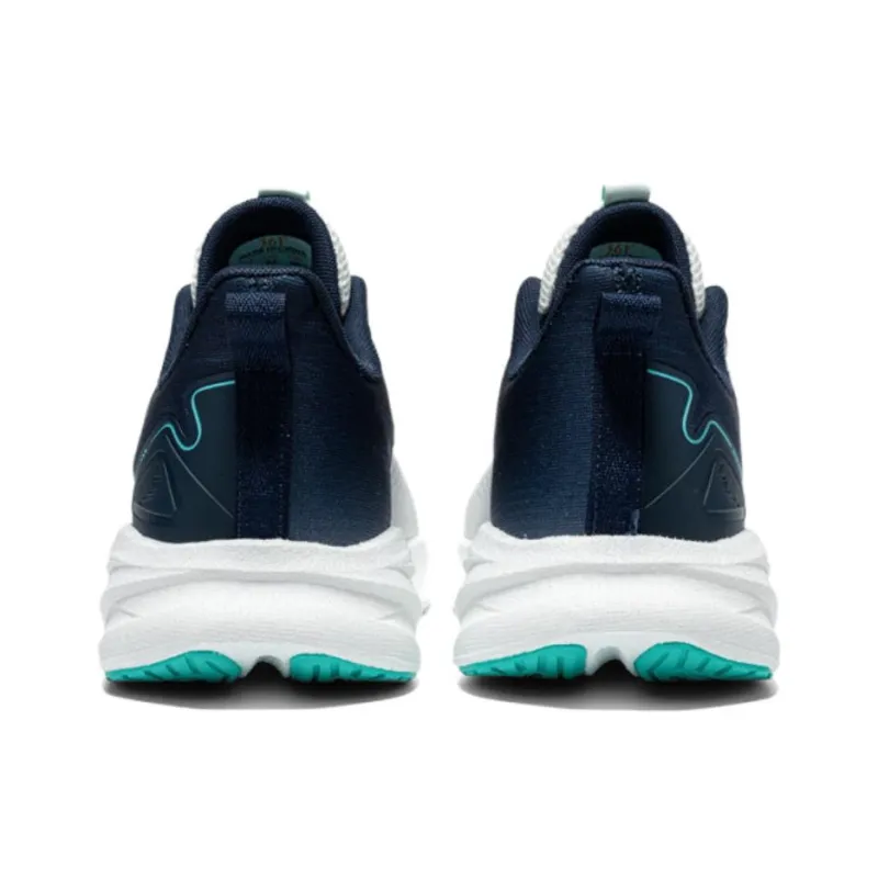 361° Wear resistant And Lightweight Low Top Casual Running Shoes Men's White Blue-5