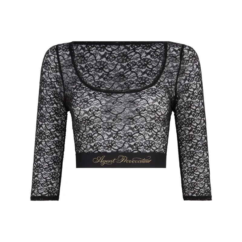 Agent Provocateur Sleeveless Sports Shirts Women's Black-0