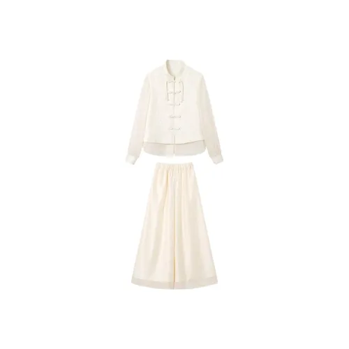 INTERPHASE Casual Suit Women's White