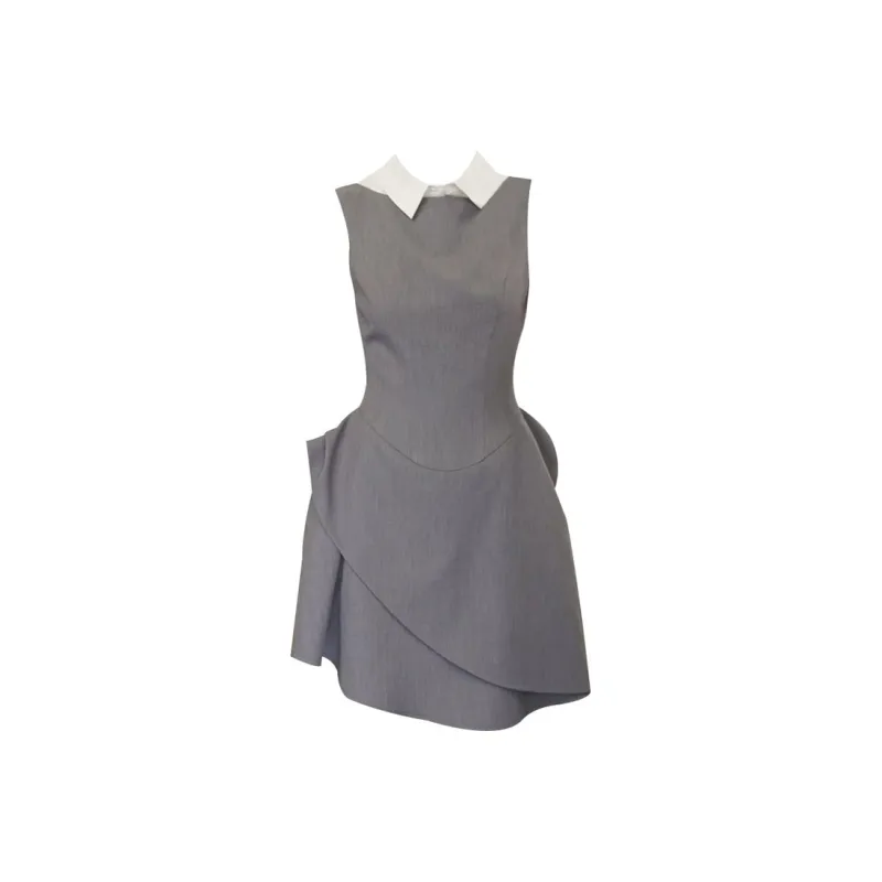 Yvetteclassic Sleeveless Dress Women's Dusty Gray-0