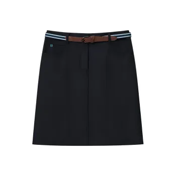 HAZZYS Casual Short Skirts Women's Navy Blue
