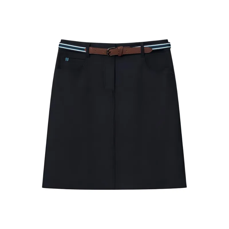 HAZZYS Casual Short Skirts Women's Navy Blue-0