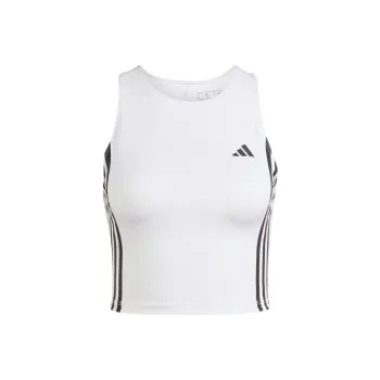 Adidas Own The Run 3-Stripes Tank Top Sport Vests Women's White