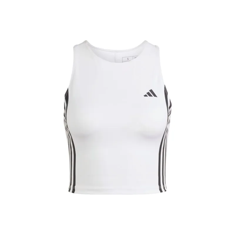 Adidas Own The Run 3-Stripes Tank Top Sport Vests Women's White-0