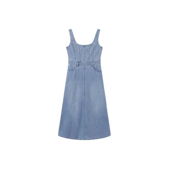 Levi's Slip Dress Women's Light Blue