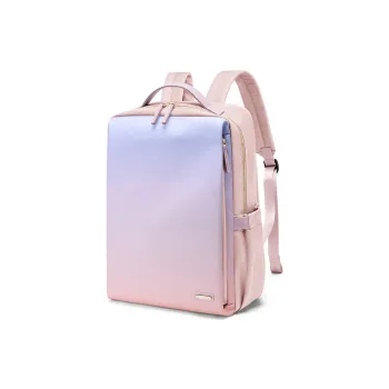 GOLF Fabric Backpack Women's Blue Pink