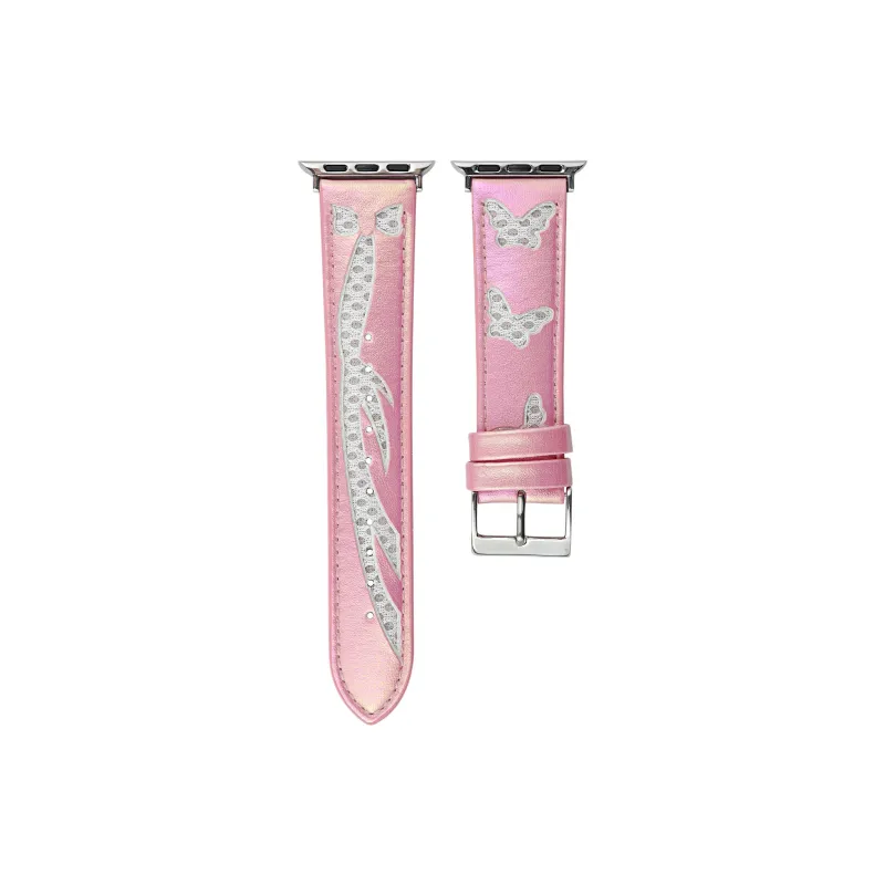 KVZUVUU Watch Band Apple Compatibility Cowhide Leather Material-10