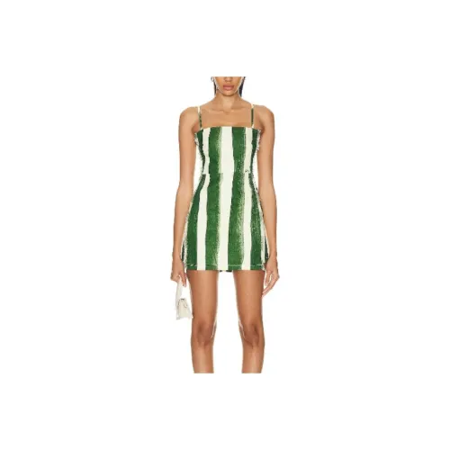 SIMON MILLER Slip Dresses Women's Green