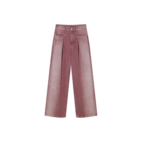Ouyang Jeans Women's Vintage Red