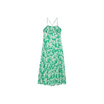 Maje Floral print Midi Dress