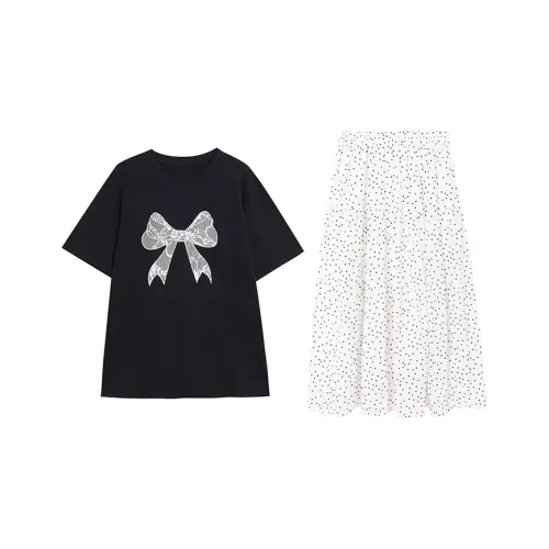 DEDY Two Piece Skirt Sets Women's
