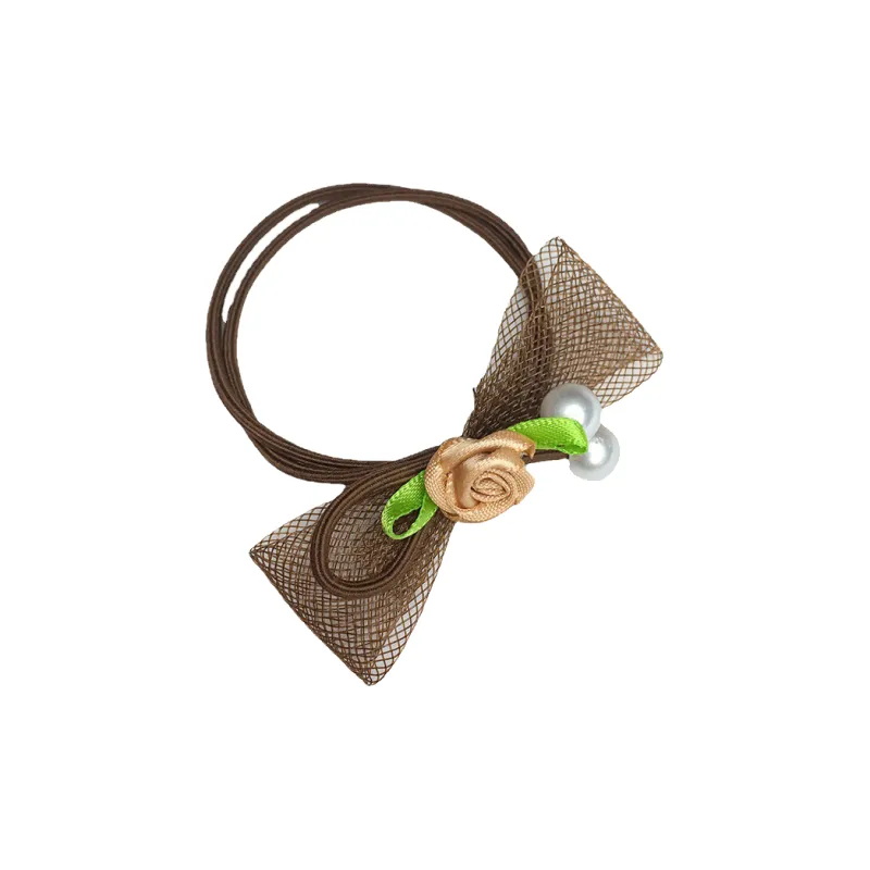 JIANYINGSHU Gauze Hair Tie Unisex-7