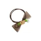 Lily of The Valley 1 Pc Hair Tie (Coffee)